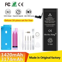 High Capacity Battery For iPhone 2020 SE2 Plus Pro Max Mobile Phone Pack New Cycle Seal