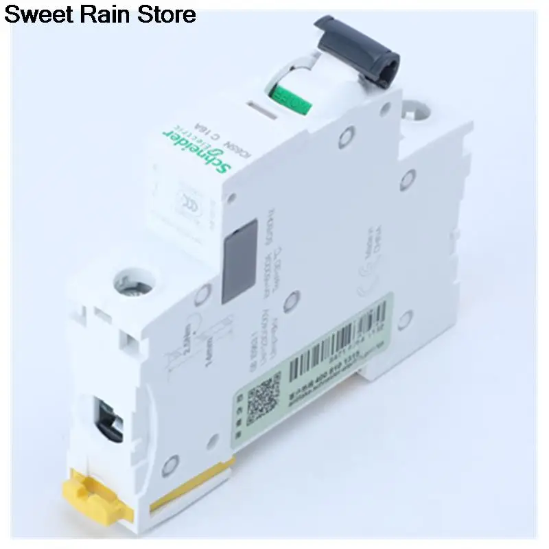 Sakelar Udara Schneider Electric Acti9 IC65N 1P MCB Pemutus Sirkuit Miniatur C 1A 4A 6A 10A 16A 20A 32A 25A 40A 50A 63A