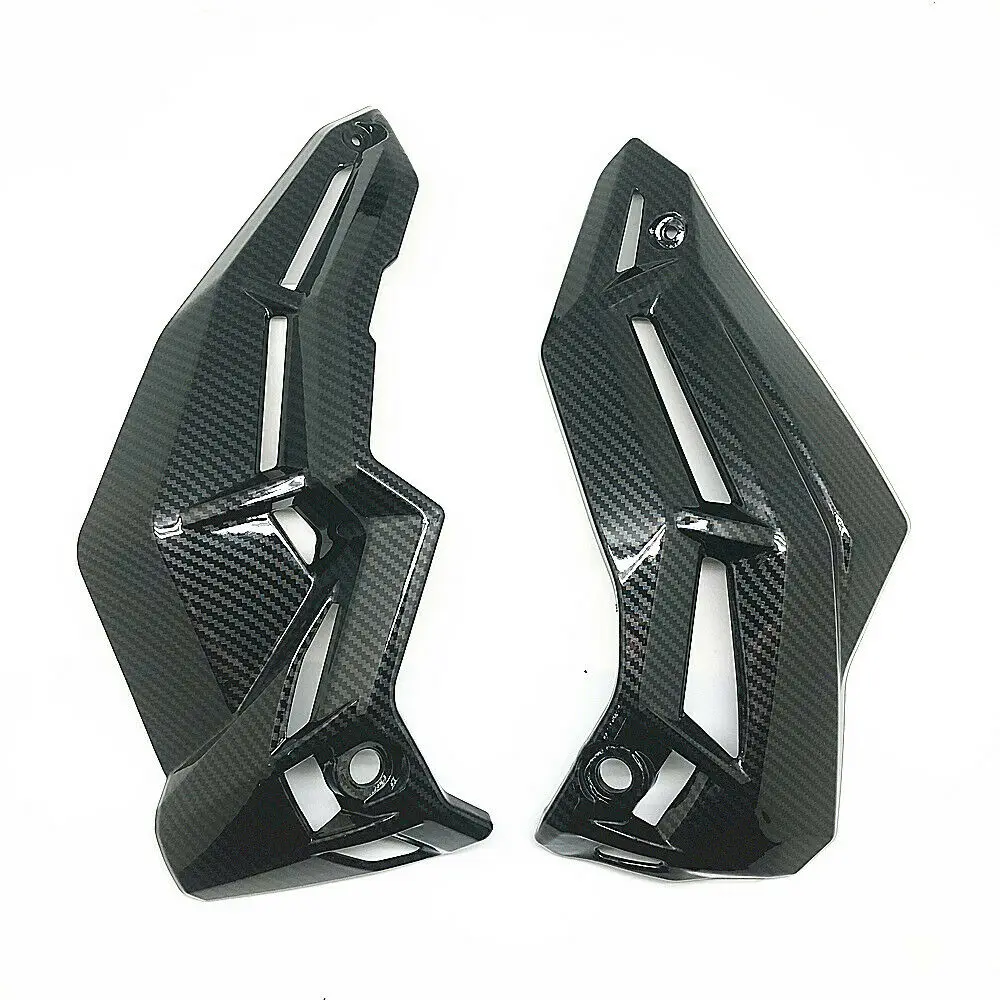 

For Kawasaki Z900 Motorcycle Accessories Hydro Dipped Carbon Fiber Finish Lower Oil Guard Bottom Belly Pan Panel Fairing Cowl