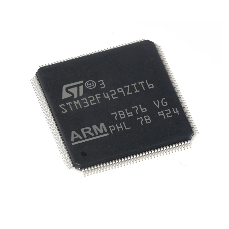 

100% New Original STM32F429ZIT6 LQFP-144 ARM architecture M4 32-bit microcontroller - MCU LQFP144 429ZIT6 32F429ZIT6