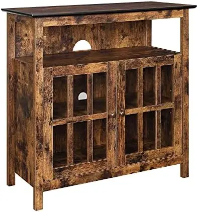 

Sur Highboy TV Stand 36" - Entertainment Center with Storage Cabinets and Shelves, Modern TV Mount for Living Room, Office,
