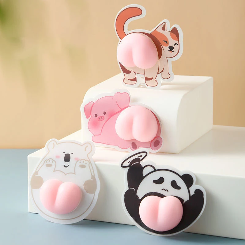 

4 шт./компл. мультяшная наклейка-бампер Kawaii аксессуары для украшения дома Гостиная Декор современный дизайн для гостиной и автомобиля
