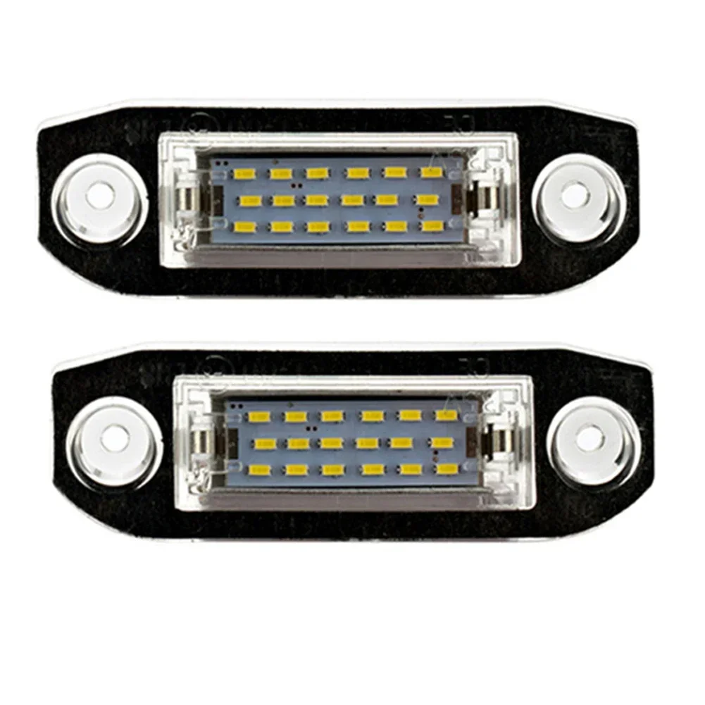 Подсветка номерного знака автомобиля белый 18 SMD для Volvo S40 S60 S80 XC70 XC90 1999-2015 Canbus