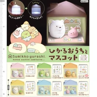 original japan san x gashapon cute sumikko gurashi penguin house light lamp kawaii capsule toys anime figures model kids gift