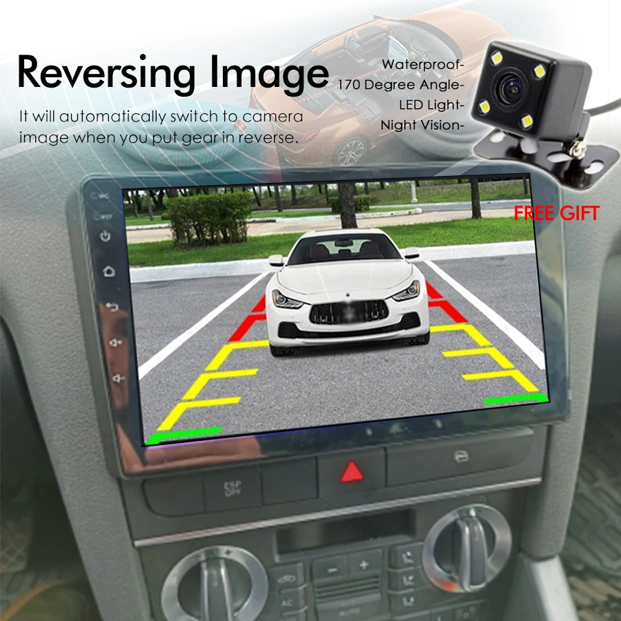 128 Гб ПЗУ Android 12 радио 2Din для Audi A3 2 8P 2003 - 2013 навигация GPS сенсорный экран стерео