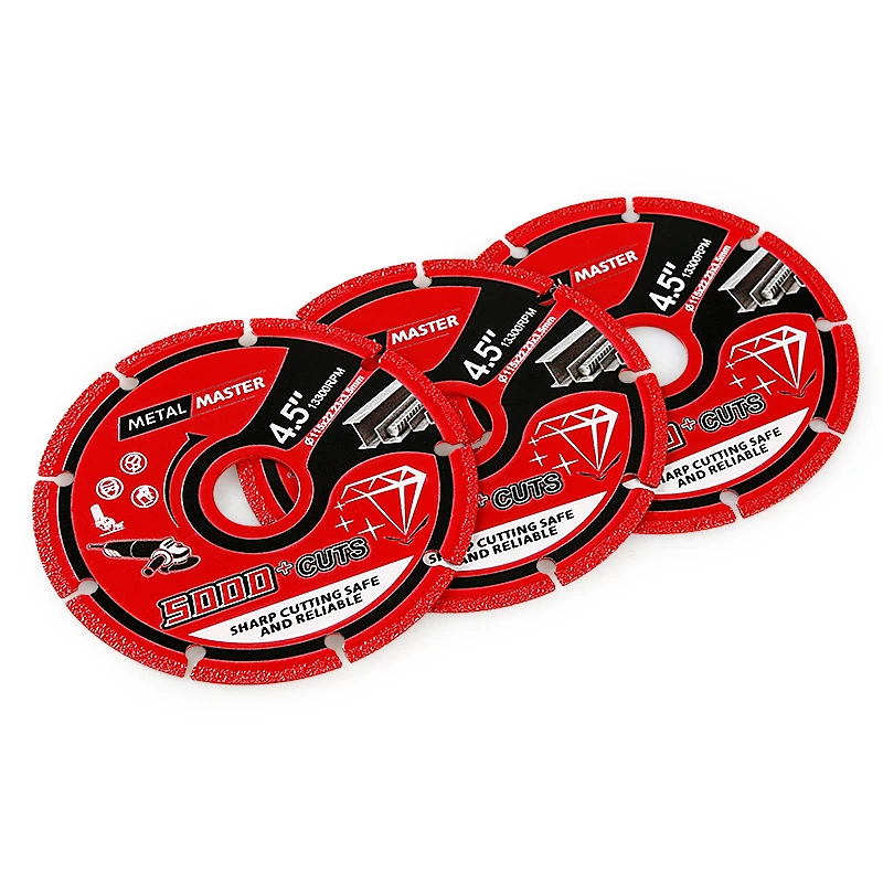 5000+Металлические пилы Шлифовальные круги DiamondSaw Blade 4 5 x 7/8 дюймов 115*22 23 мм для