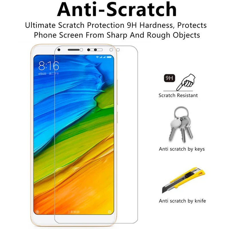 чехол для xiaomi redmi note 5 защитная пленка экрана закаленное стекло на readmi not5 защитный