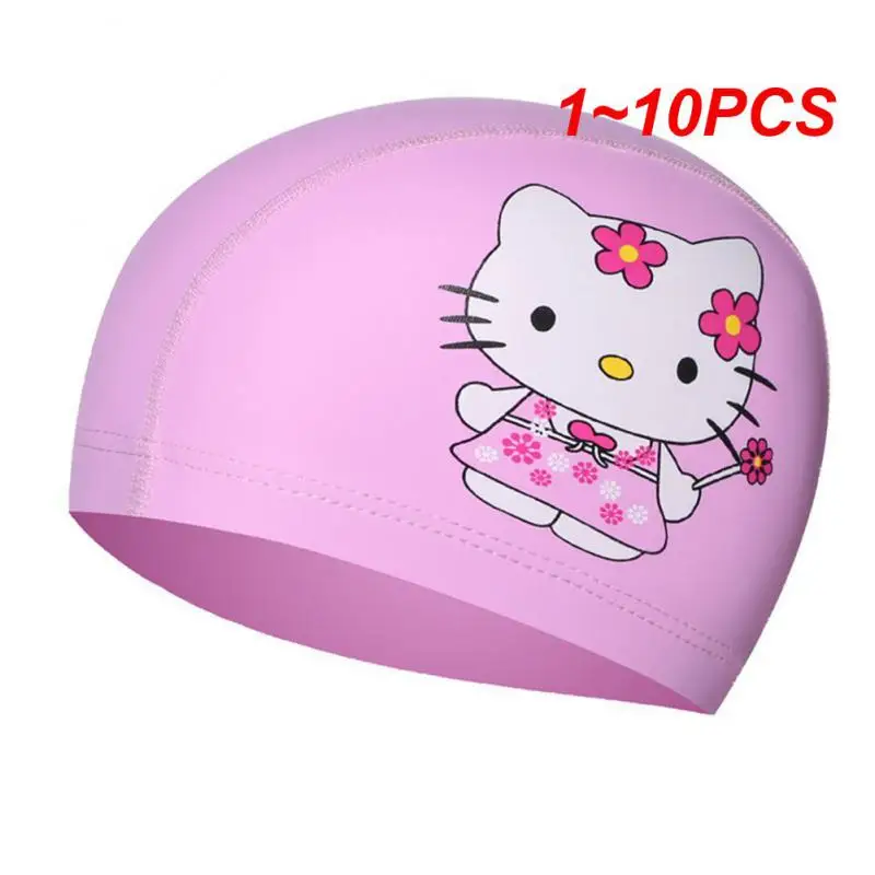 

1-10 шт., детская эластичная шапка с ушками