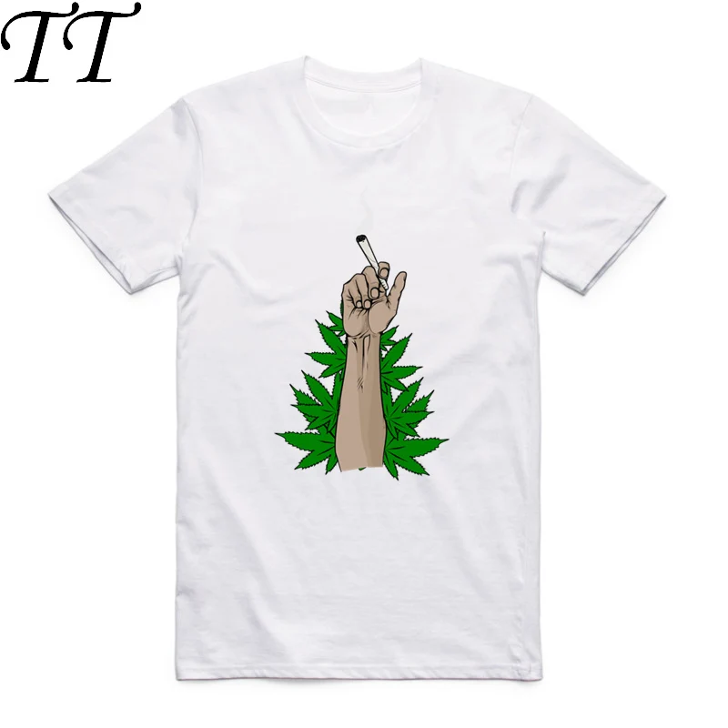 

Asian Size Men And Women Print Smoke Weed Everyday 420 T-shirt O-Neck Short Sleeves Summer Casual T-shirt HCP4045