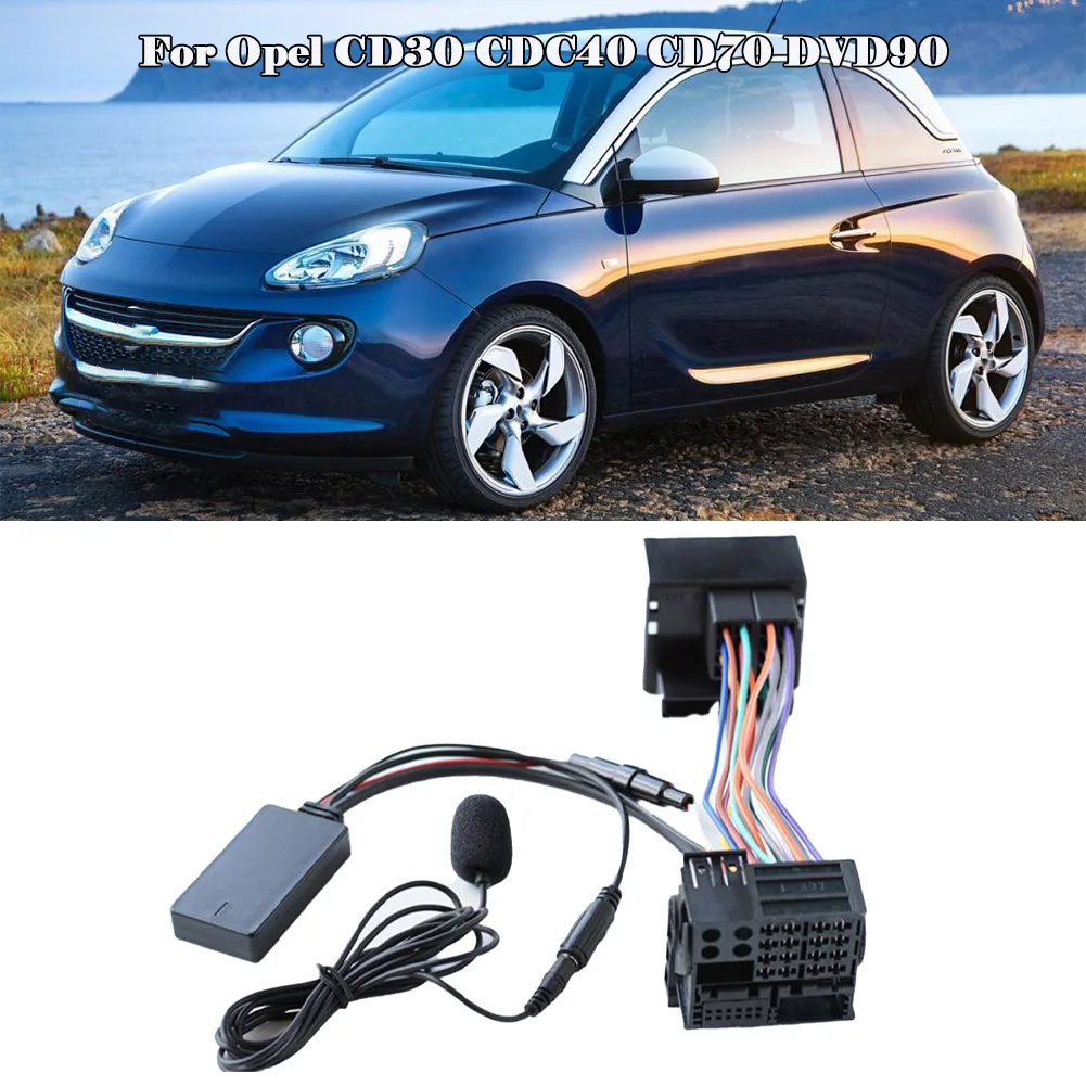 

For Opel CD30 CDC40 CD70 DVD90 Bluetooth-Compatible Adapter AUX External External Car Electronics Accessories