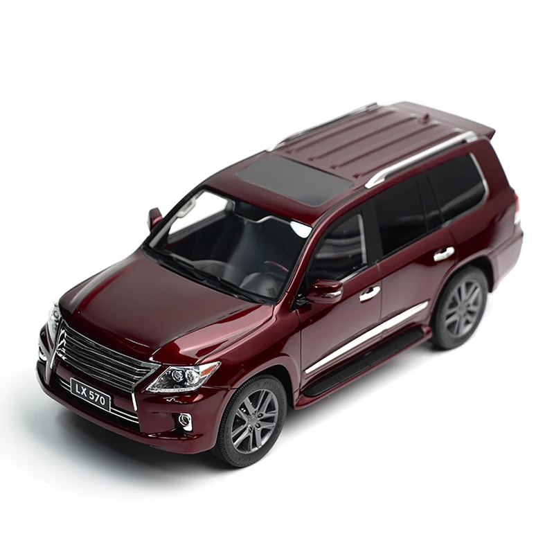 Фото Оригинальная заводская модель 1:18 внедорожника LX570 из сплава, коллекционная, в подарок. №1
