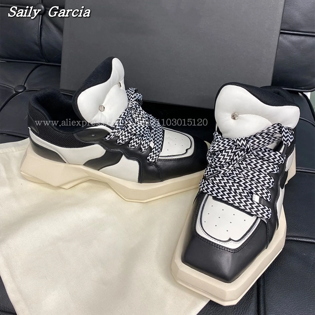 Кроссовки Citywalk кожаные повседневная обувь на массивном каблуке 4 см платформа