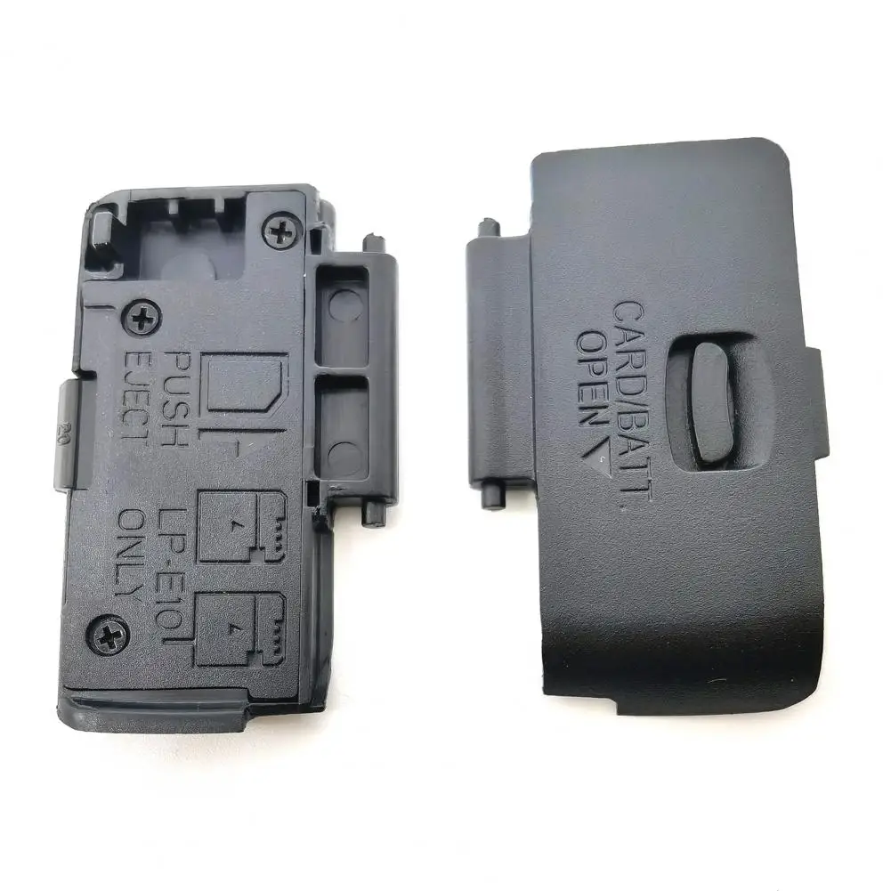 

Black Convenient Perfect Match Battery Door Cover Shockproof Battery Door Cover Full Protection