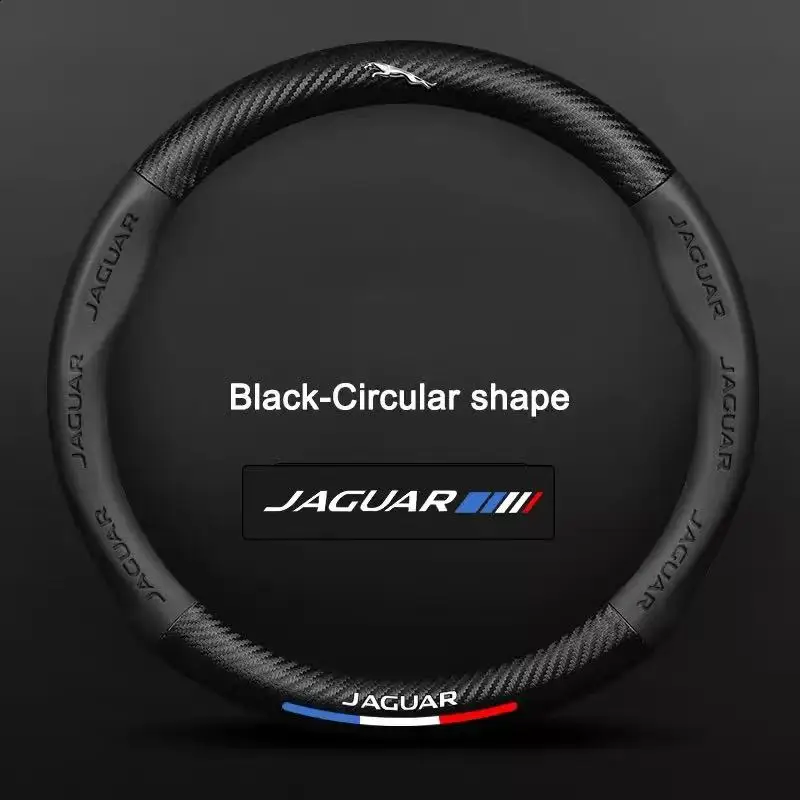 

Car 3D Imprint Steering wheel cover For Jaguar Series E-PACE F-PACE F-TYPE XE XF XK XJR XJS XFR XJ XEL XFL SLIP Auto Accessorie