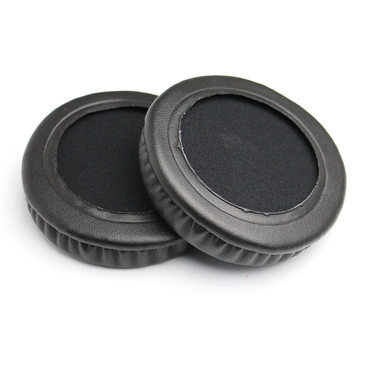 

2pcs 80mm Ear Pad Replacement Cover Headphones Headset Pads Sponge Earpads Cushions (Black)