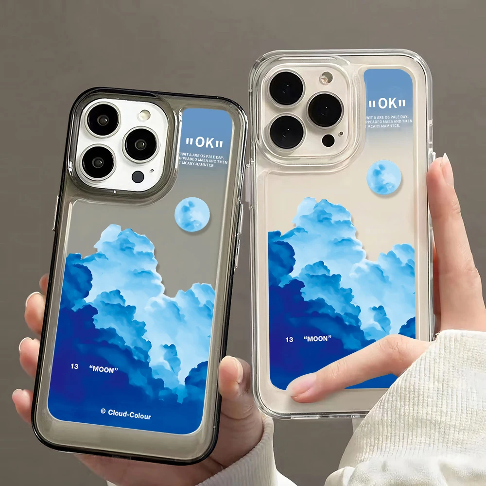 

Sunset Scenery Phone Case For Apple iPhone 11 Pro Max XS XR X 8 7 Plus Black Clear Silicone Soft Cover iphone 14 13 12 Case