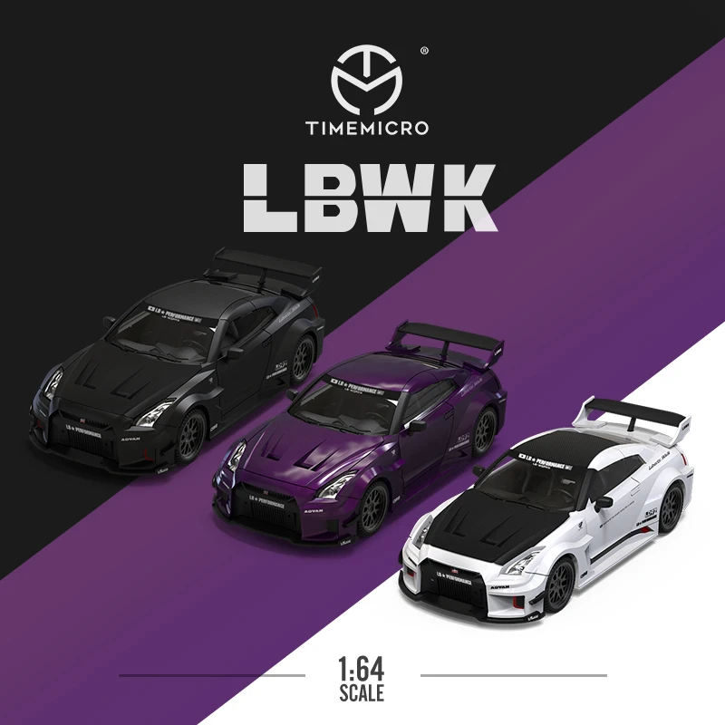 

TimeMicro 1:64 Dream series Nissan GTR 3,0 литая модель автомобиля