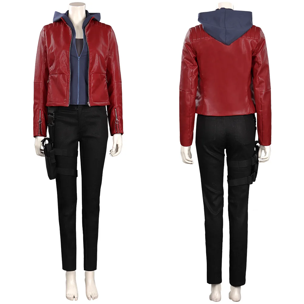 

Welcome to Raccoon City Claire Redfield Cosplay Costume Outfits Halloween Carnival Suit