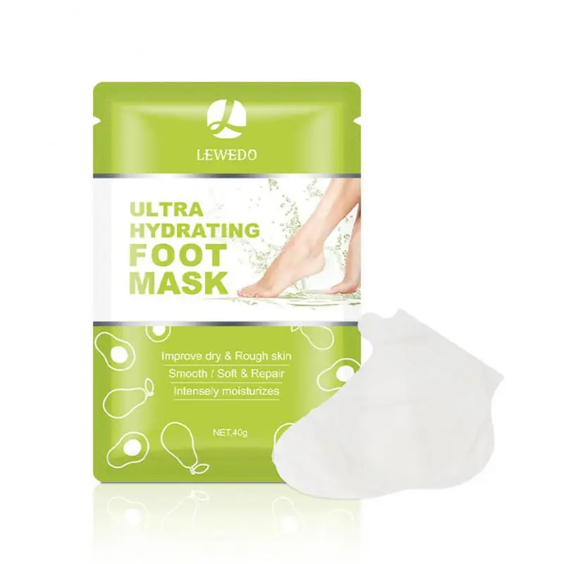 

lewedo lavender foot mask softens dead skin, moisturizing and hydrating avocado foot mask moisturizing and rejuvenating care