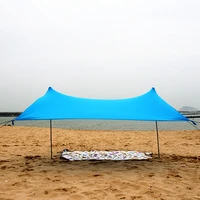 beach awning tent sun protection beach tent sunshade ultraviolet protection camping fishing durable prevent sunshine