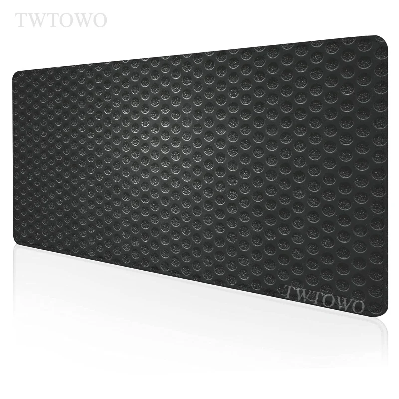 

Black Carbon Fiber Pattern Mouse Pad Gamer XL Computer Mousepad XXL Desk Mats Carpet Natural Rubber Anti Slip Computer Mice Pad