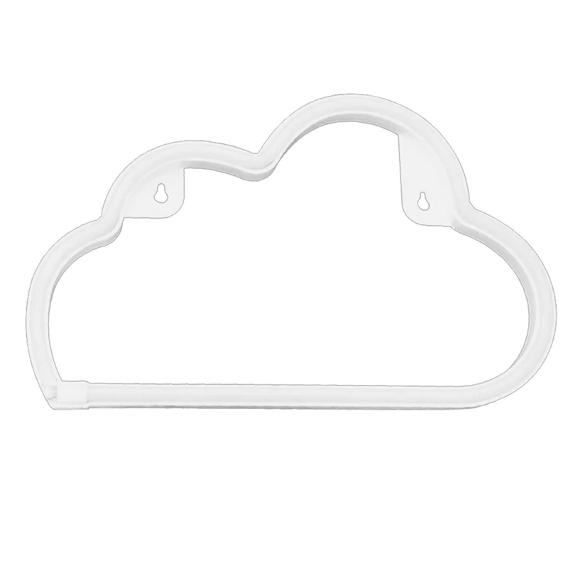 

Неоновый светильник с синим облаком для украшения стен, праздничное украшение, моделирующий светильник с USB, светодиодные знаки