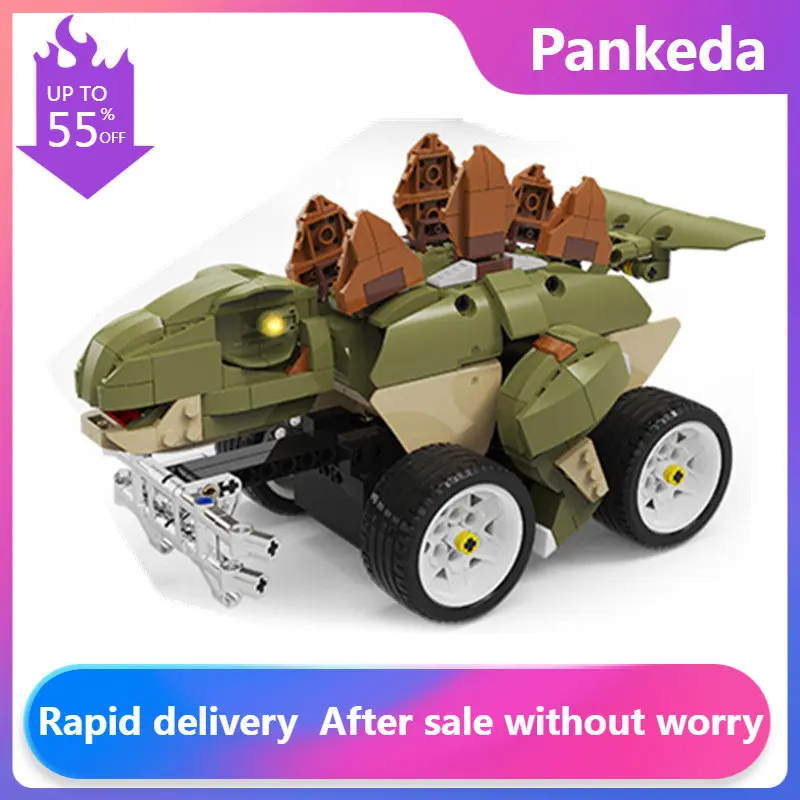 

K96149 RC Toy Dinosaur Racing APP Programming Electric DIY Assembling Building Blocks RC Racing Children Boys Birthday Gift Toys