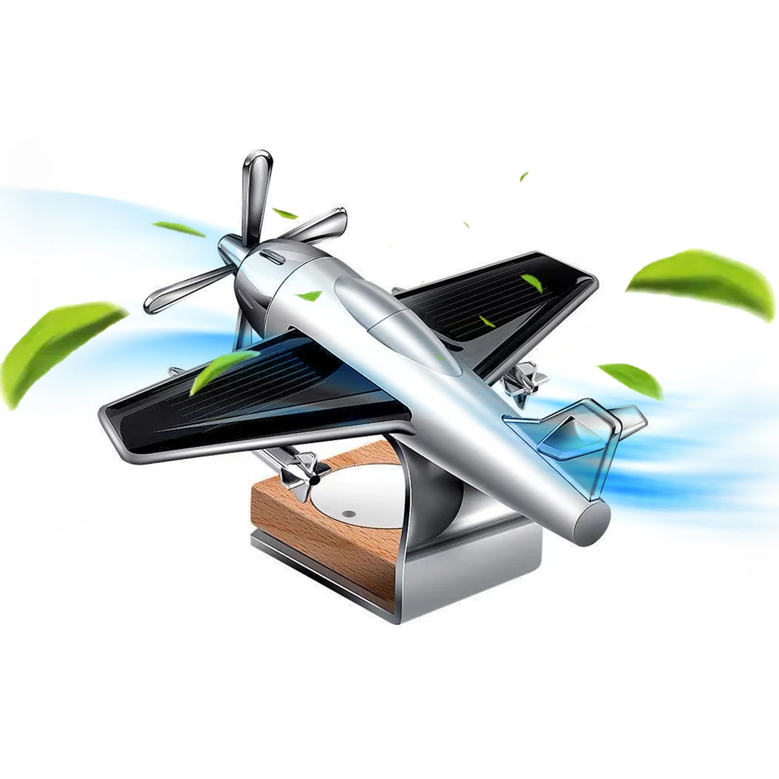 

Car Solar Aircraft Airplane Car Air Freshener Automotive Air Outlet Aroma Vent Clips Car Perfume Diffuser Aromatherapy Ornament