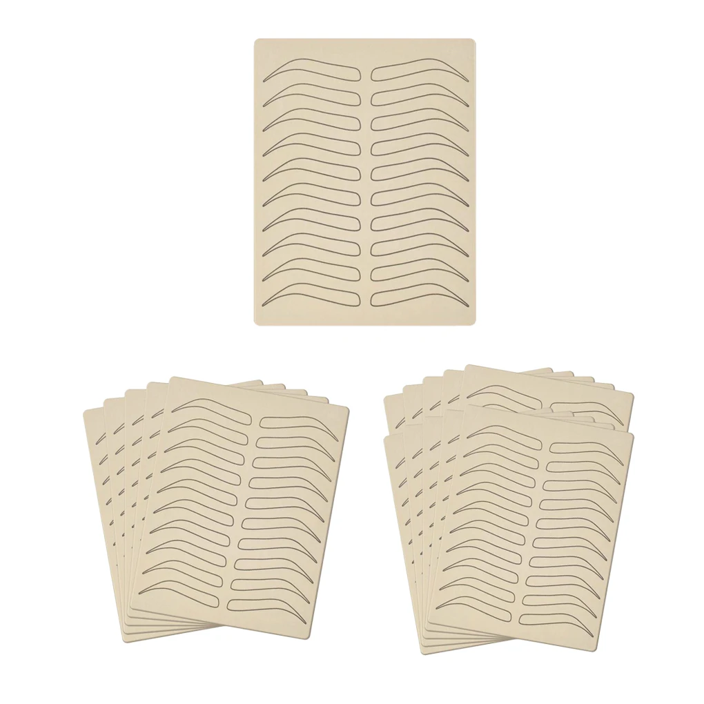 

1 5 10 шт., трафареты для бровей