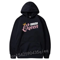 k drama queen seoul hallyu hangul hanguk television kdrama hoodies high street long sleeve tops hoodie for men sweatshirts