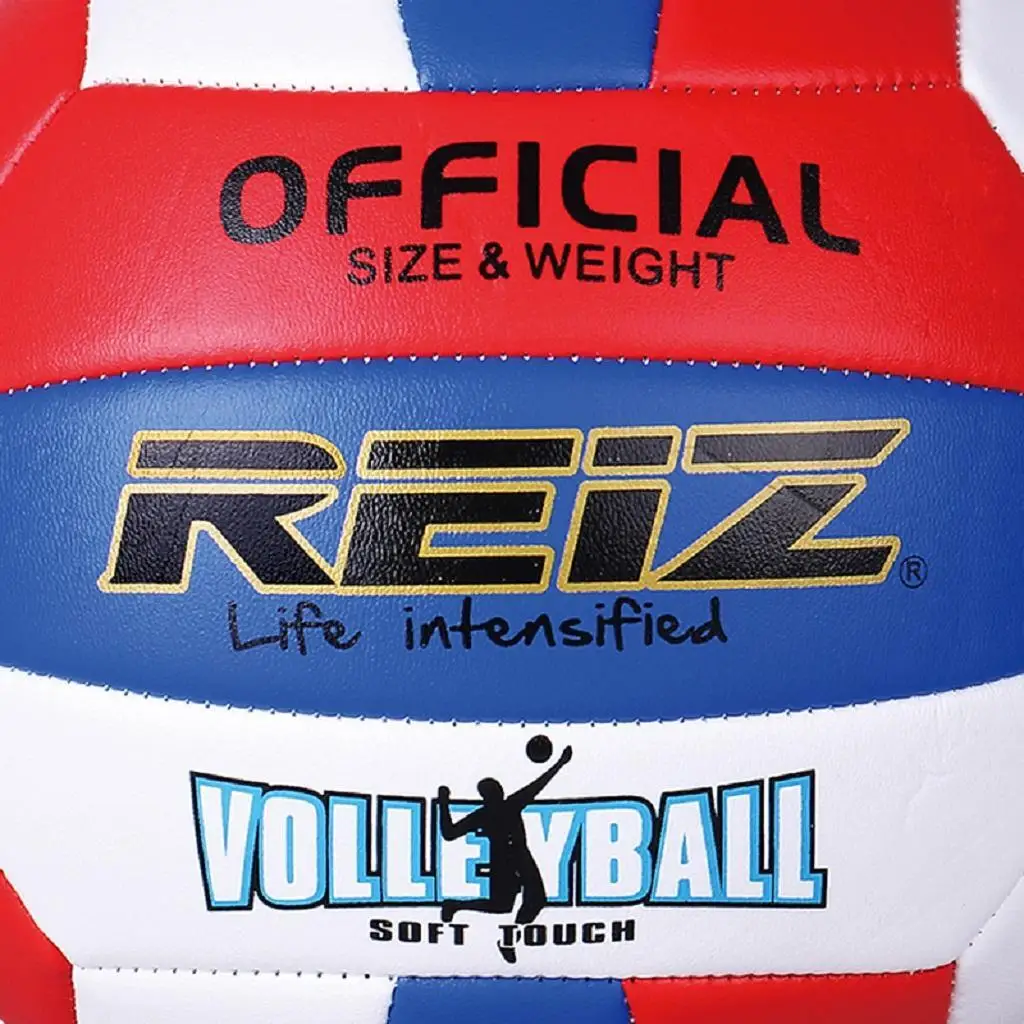 

Official No 5 Volleyball Training Racing Competition Game Soft Leather Ball