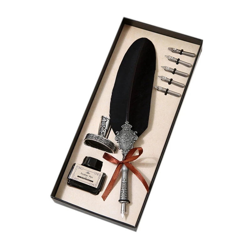 

Набор для каллиграфии перьевая ручка набор чернил перьевая ручка для письма для начинающих праздничный подарок Офисные принадлежности