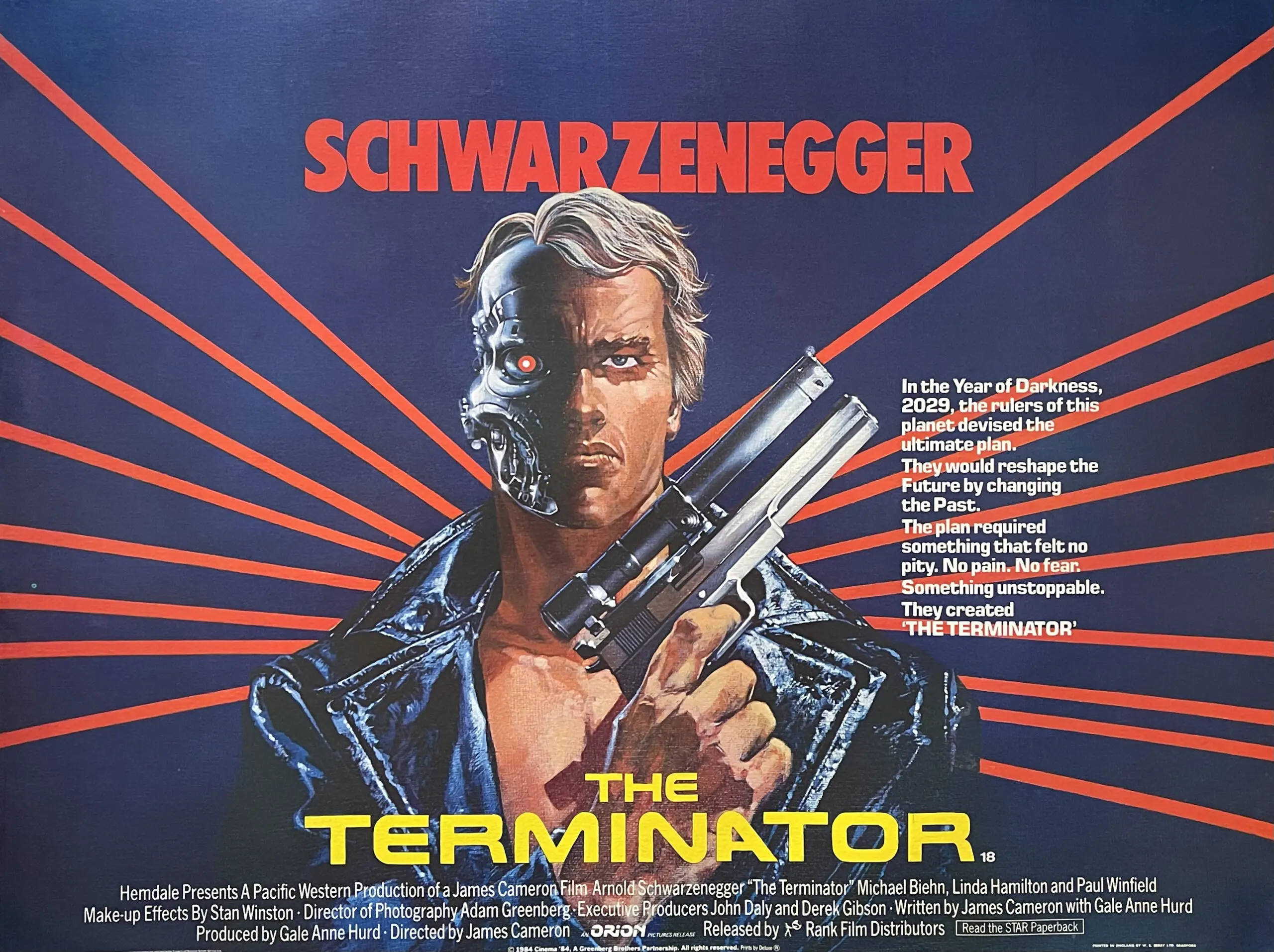 

The Terminator Movie Art Picture Print Silk Poster Home Wall Decor