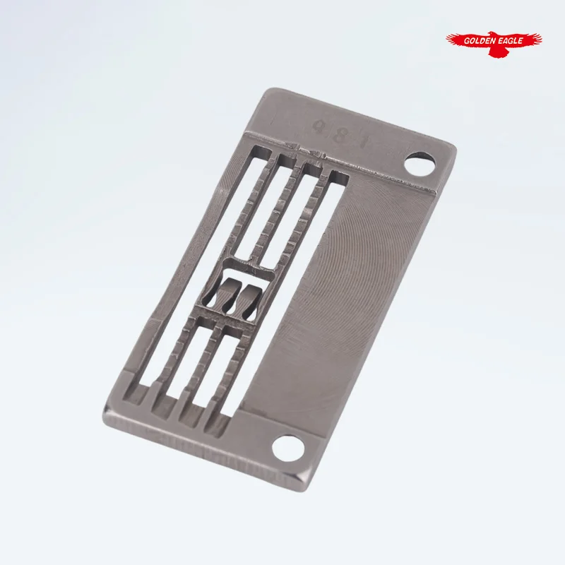 Фото Игольная пластина 94801 для швейных машин Yamato DW1350, DW1500, VF2500, VC2700 (запчасть для оверлоков) 3X5.6 №5