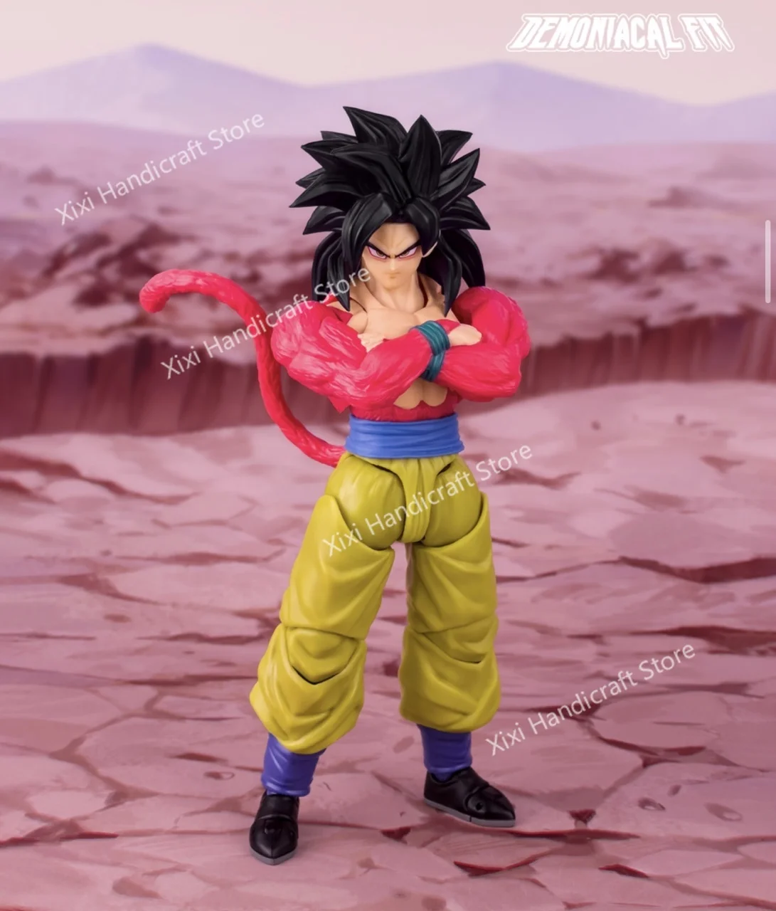 В наличии: Коллекционная фигурка Demoniacal Fit Dragon Ball Super Saiyan SSj4 Goku UNTAMED POWER, анимационная модель, игрушка, подарок (art.: 3920dc4b7ffb3) - 3920dc4b7ffb3
