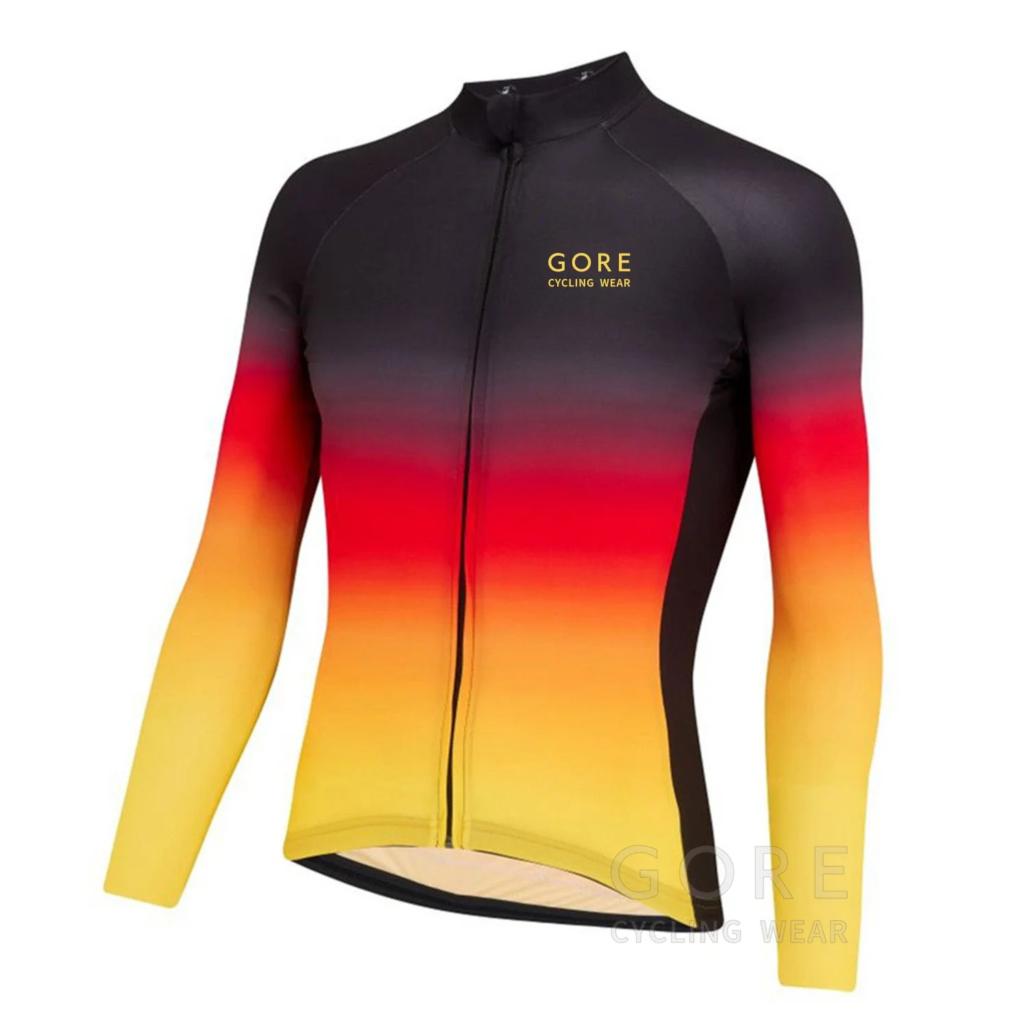 

GORE Cycling Wear Autumn/Winter Long Sleeve Shirt Jacket Men Cycling Jersey Coat Road MTB Bicycle Clothing Ropa Ciclismo Maillot