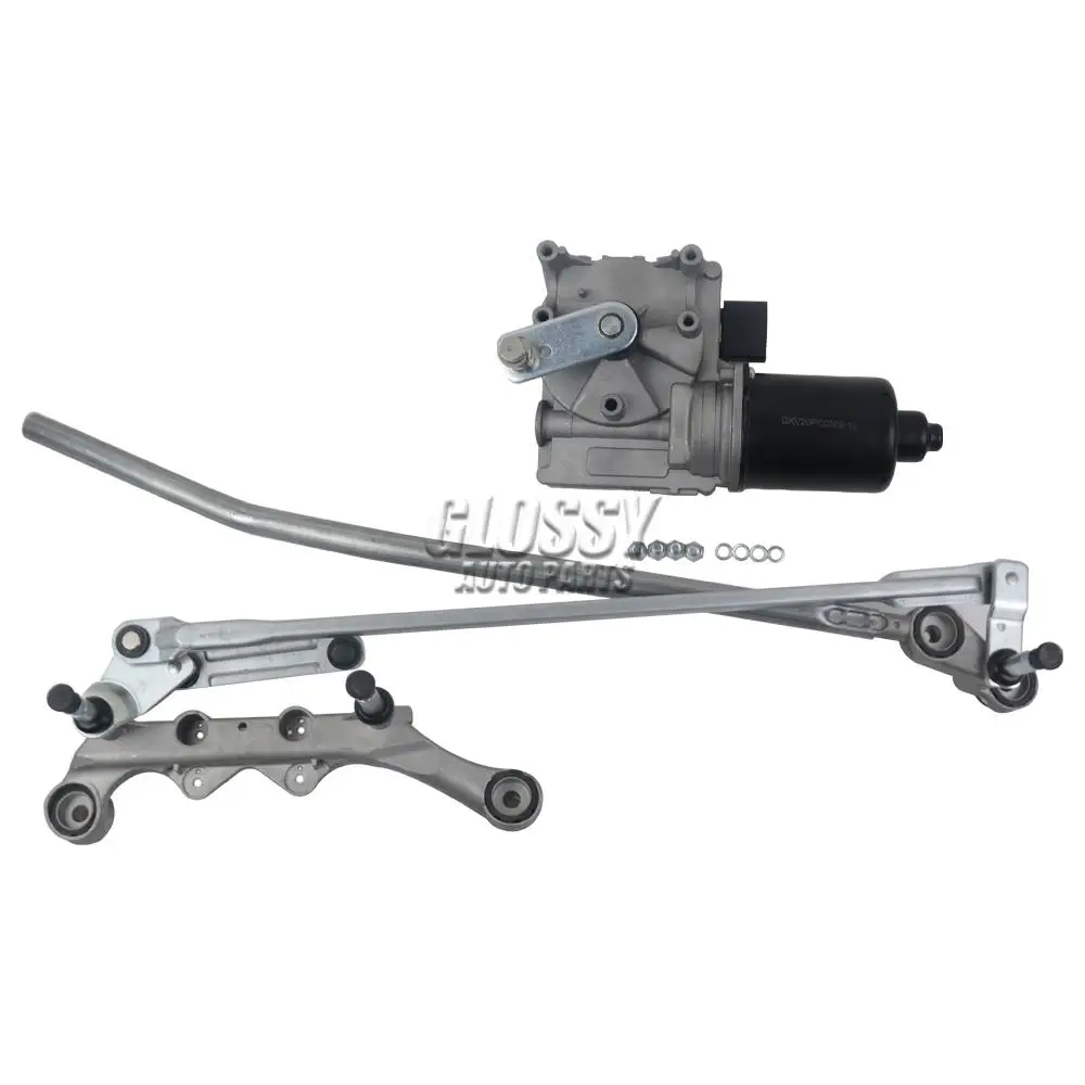 

AP01 LHD Wiper Motor+Wiper Linkage Rod for 2007-2012 Audi Q7 3.0L TDI V6 3.6L V6 4.2L V8 4L1995119A 4L1955023D