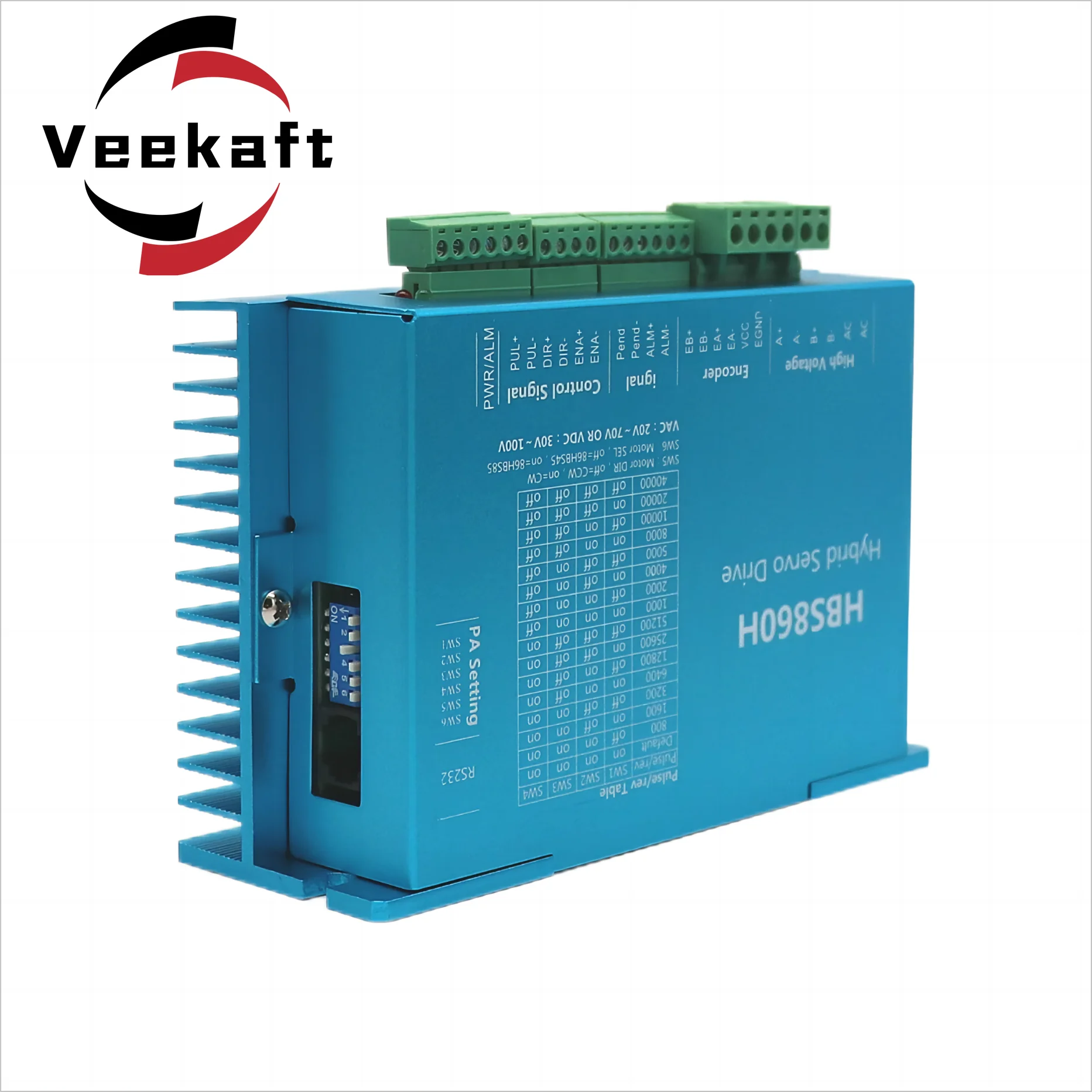 Привод серводвигателя HBS860H/HBS86H переменный/постоянный ток 20-80 в и 30-110 В емкость 8 а