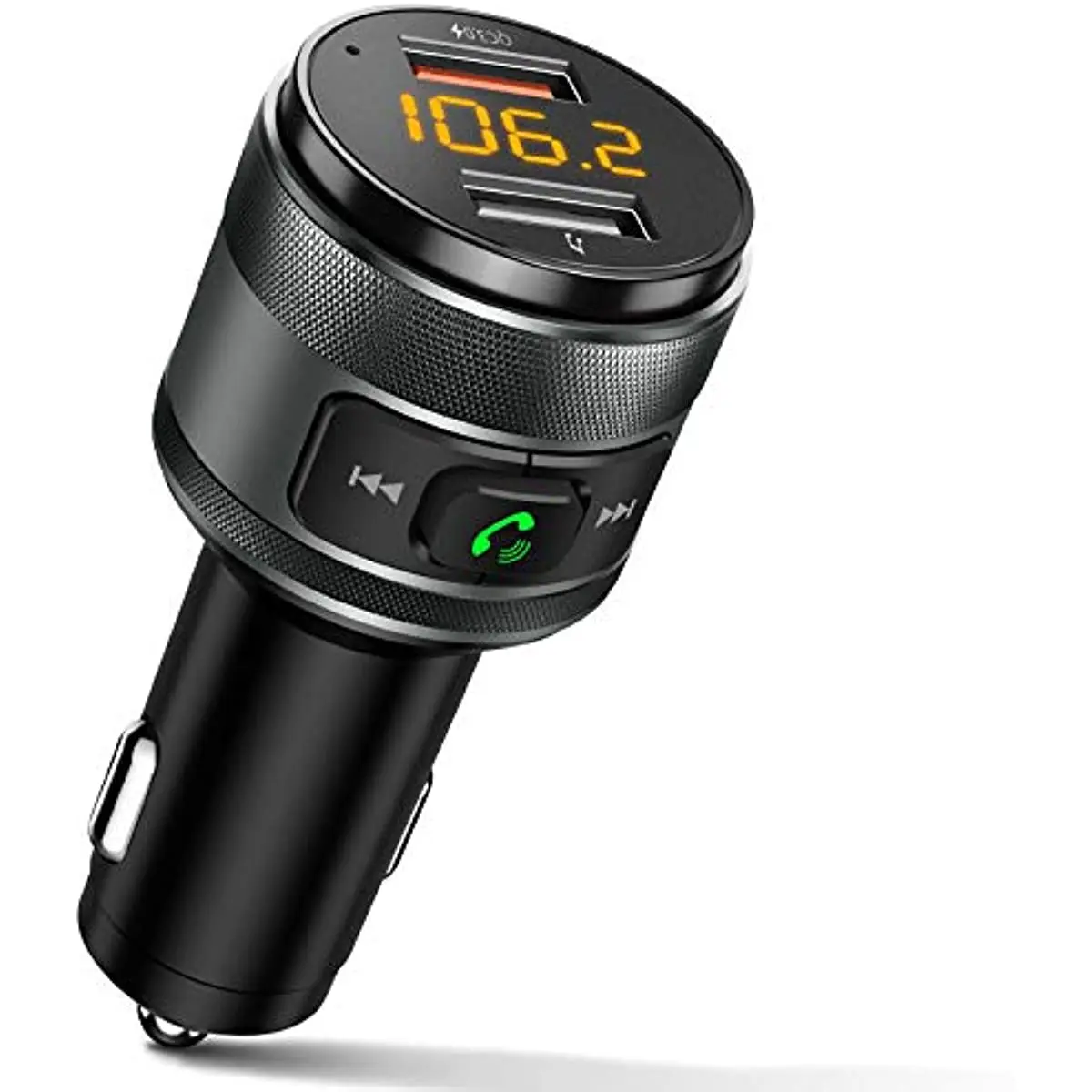 

Bluetooth 5.0 FM Transmitter for Car, 3.0 Wireless Bluetooth FM Radio Adapter Music Player FM Transmitter/Car Kit