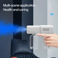 380ml wireless electric nano blue light steam spray k5 fogging disinfection sprayer gun type c atomization sanitizer machine