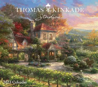 

Роскошный настенный календарь Thomas Kinkade Studios 2022