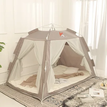 3Second Fully Automatic Quick Open Children's Winter Bed Tent Indoor Household Adult Sleeping Ground Thickened Insulation