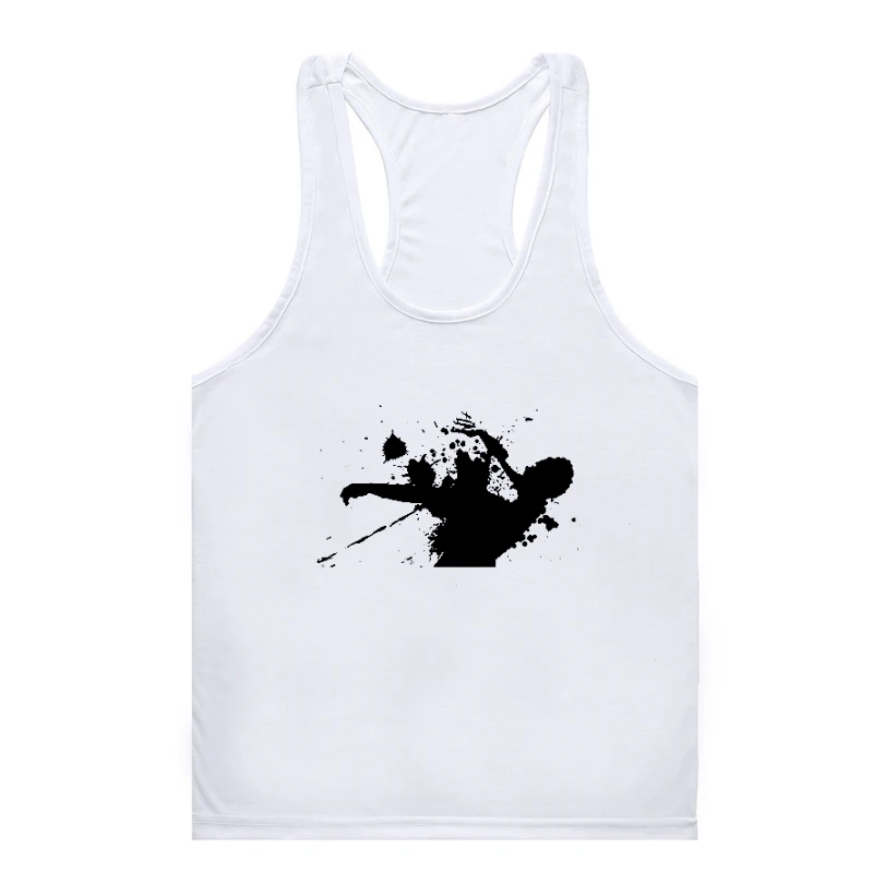 

Men gym tank top men gym tank top men walking dead art work white Gym t-gym tank top men man Women tank Gym t-gym tank top men