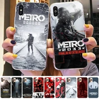metro 2033 phone case for iphone 11 12 13 mini pro xs max 8 7 6 6s plus x 5s se 2020 xr case