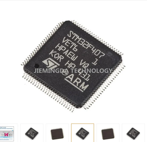 

Микроконтроллер STM32F407VET6, флэш-память 512mcu 32 бита, stm32f407 MCU, 5 шт./партия
