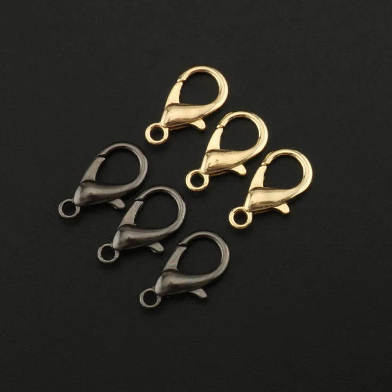 

20pcs/Lot Zinc Alloy Lobster Buckle Bags Clothing Jewelry Hook Buckle Spring Buckle Dog Buckle Clasps Purse Accessories
