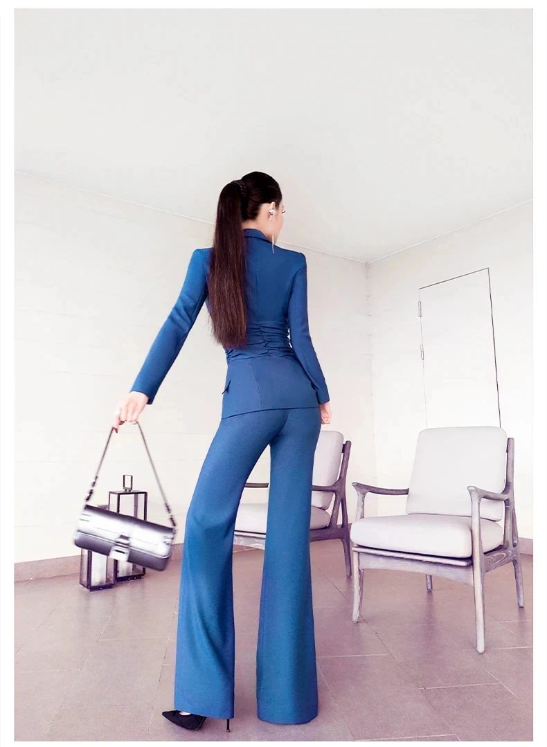 Новые весенне-осенние офисные женские модные повседневные брендовые пальто для