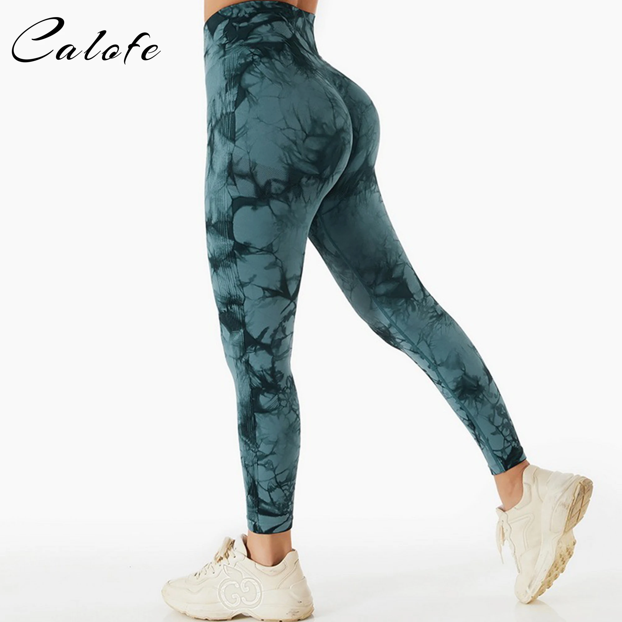 

Yoga Pants Leggins Women Gym Sportswear Leggings For Fitness Tie Dye Training And Exercise High Waist Seamless Push Up