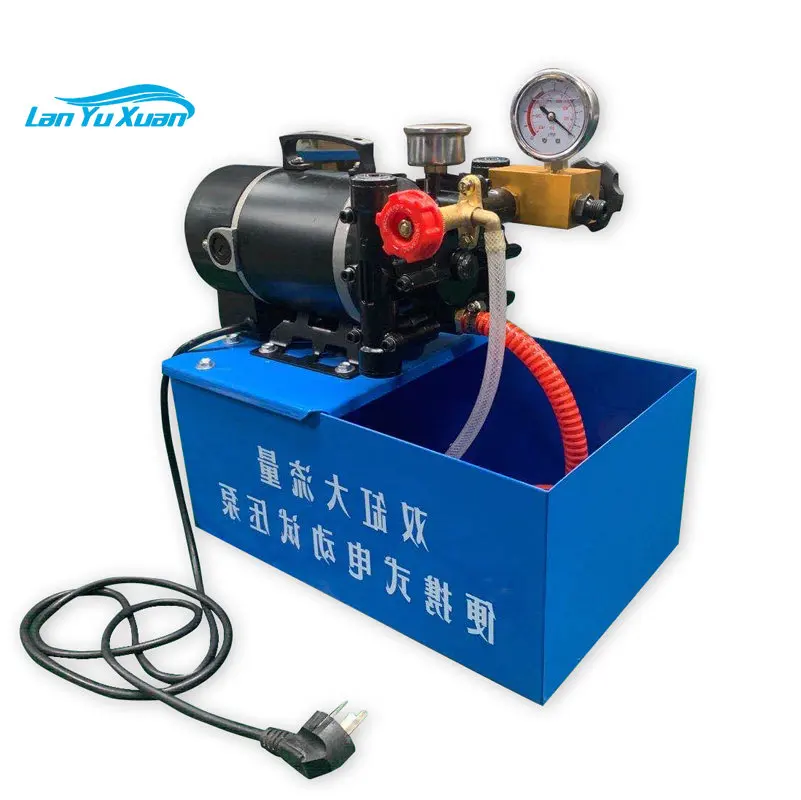 

[CE] Testing bench water pipe plumbing tool electric hydrostatic electrical hydro high pressure test pump