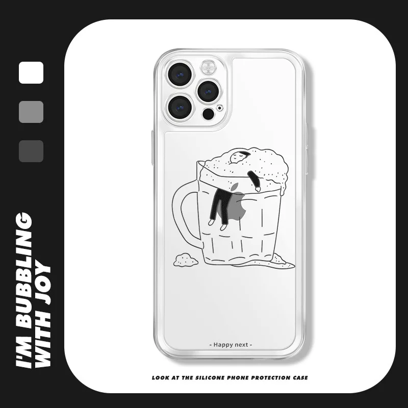 

Cartoon 13Promax Phone Case 12 Internet Celebrity Photo Frame Shell 11 Trendy 7/8P Xsmax Xs X